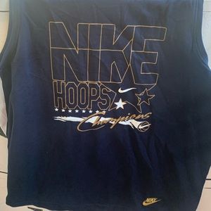 Brand new mens large nike hoops tank top